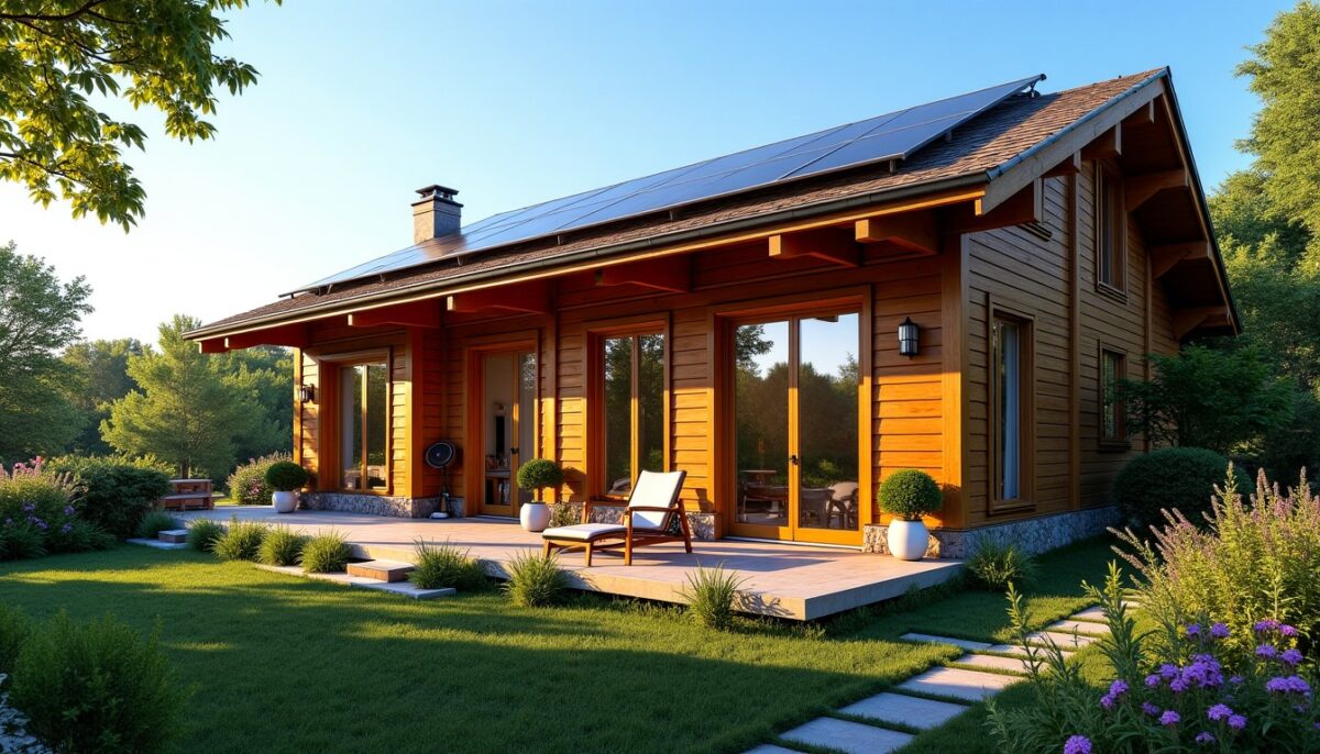 Maison en bois : allier charme méditerranéen et haute performance énergétique