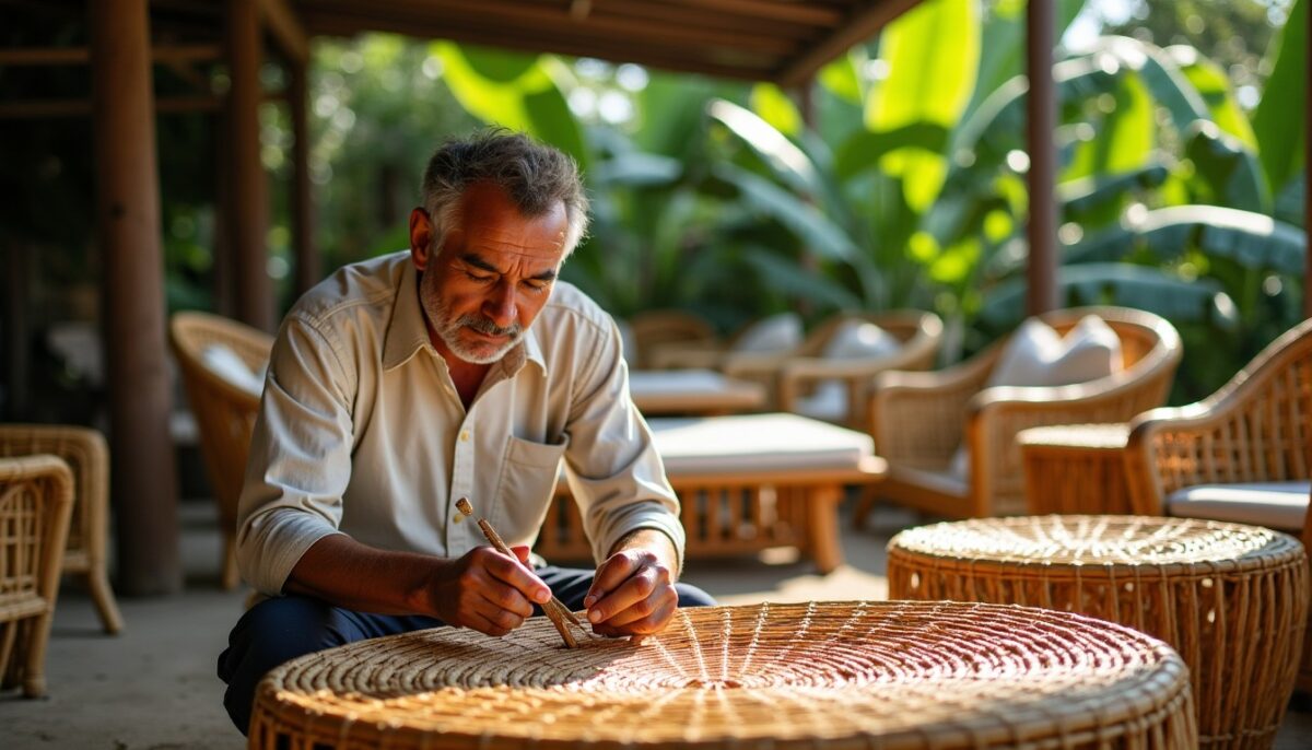 Les agences incontournables de sourcing pour salons de jardin, patios et meubles en rotin au Vietnam : les trésors de Lacquolina