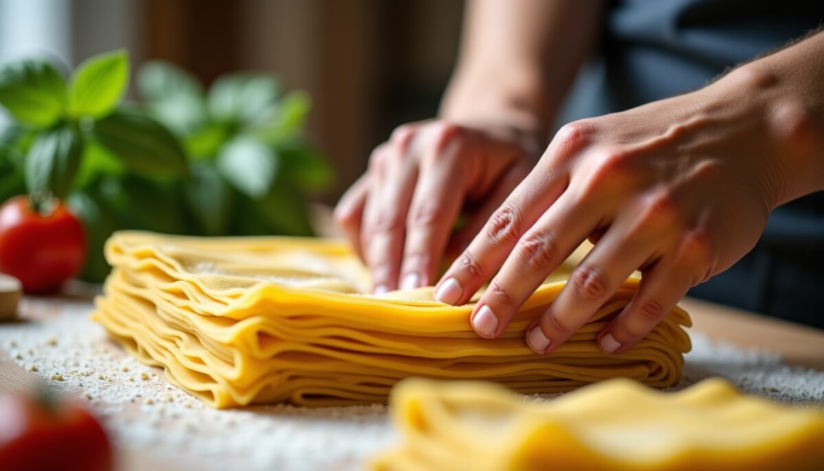 Lasagnes maison : faut-il précuire la pâte fraîche avant cuisson ?