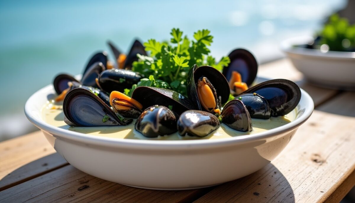 Délicieuses moules marinières à la crème : l&rsquo;authentique saveur du littoral dans votre assiette