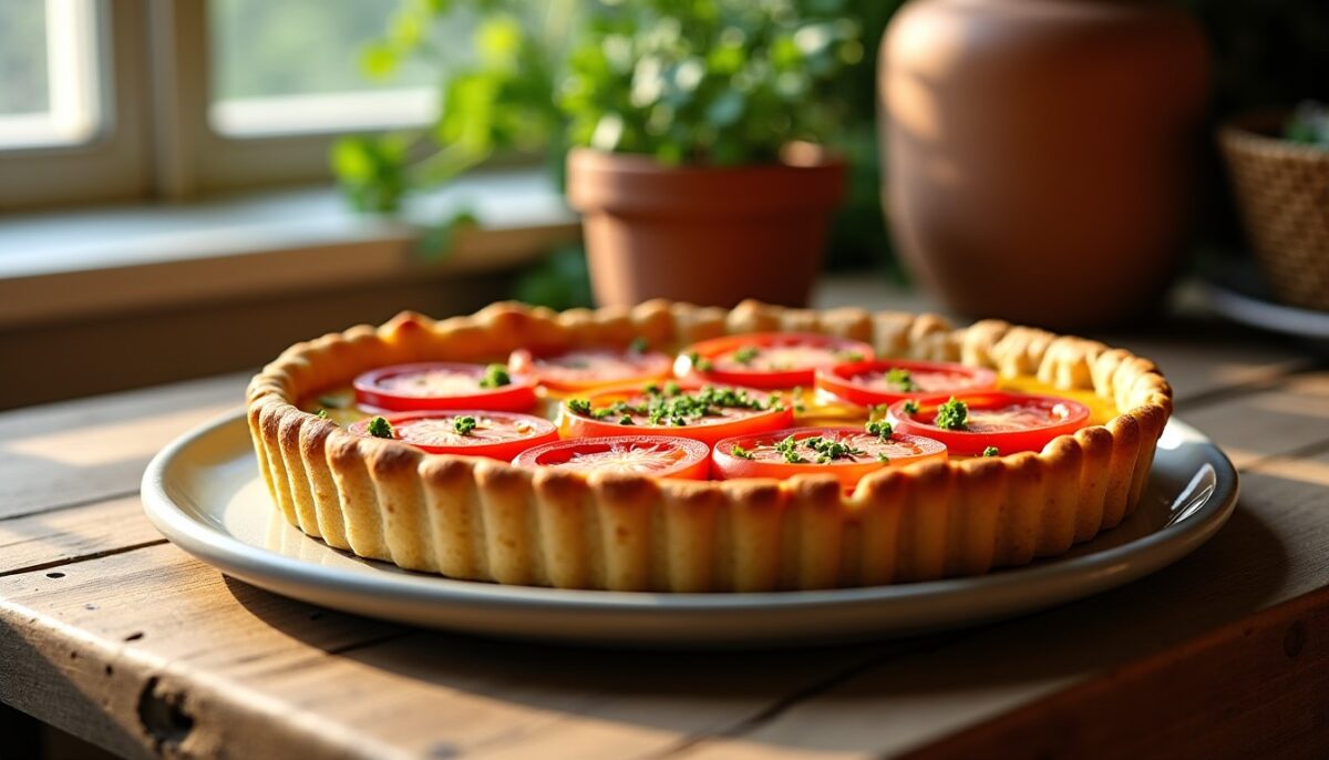 Tarte tomate et moutarde : la recette simple qui séduira tous vos convives