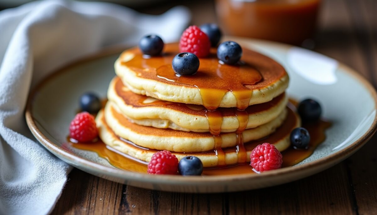 Pancakes tout doux : la recette simple pour des pancakes légers et ultra moelleux
