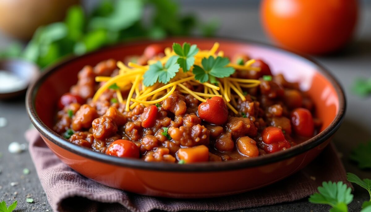 Chili con carne simple et délicieux : la recette parfaite pour toute la famille